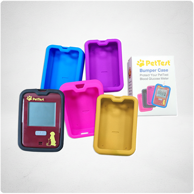 Protective Purple Bumper Case for PetTest Meter (PT-110-PURPLE)