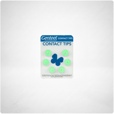 PetTest Genteel Replacement Contact Tips (6 Pack - Green)