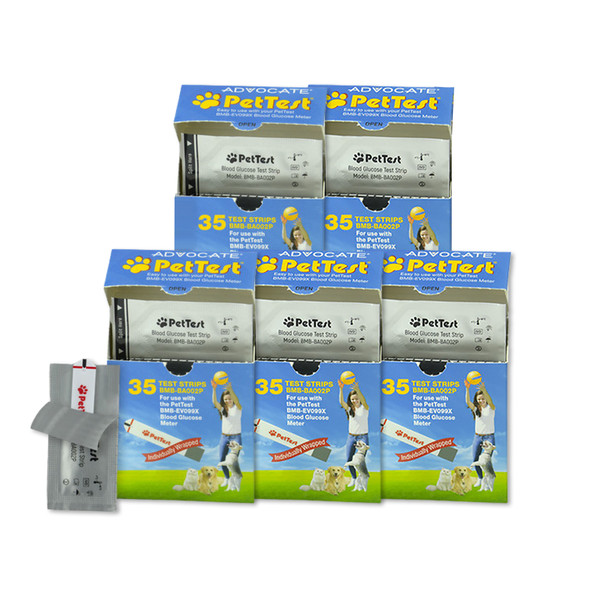 175 Count Flash Sale - PetTest Foil Wrapped Test Strips (852982006828-V)