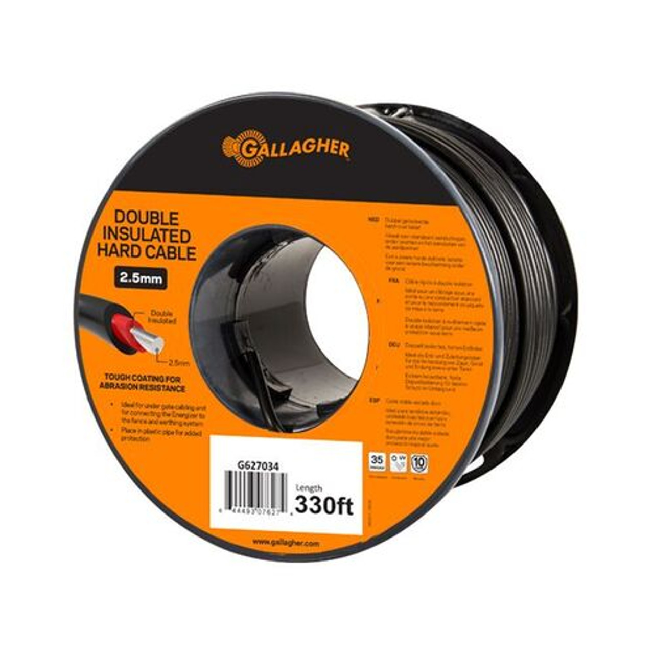 Double Insulated Hard Cable 330'