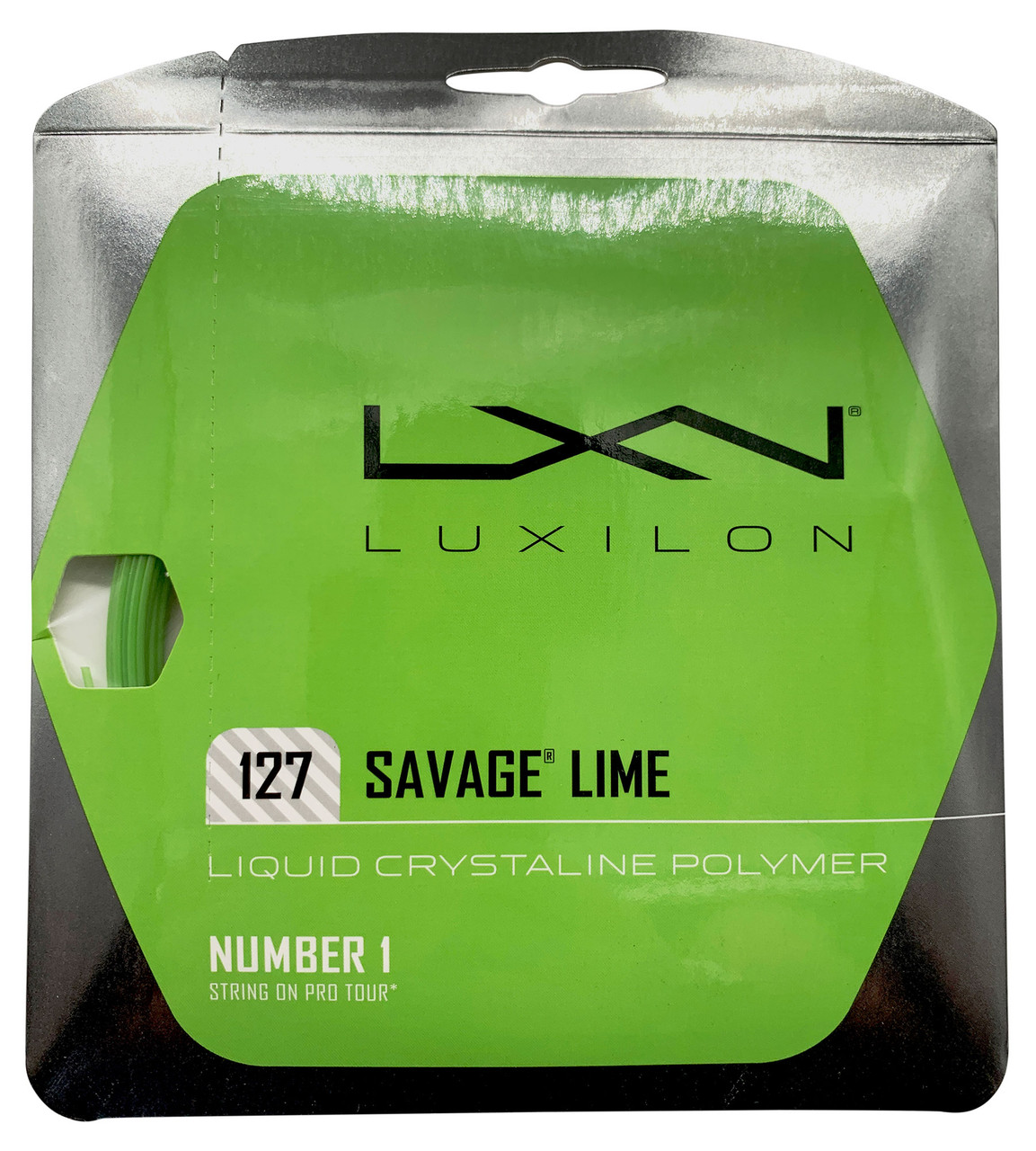 Luxilon Savage 16/1.27mm Tennis String Set neue Farben erhältlich * 