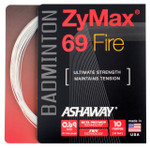 Ashaway ZyMax 69 Fire 0.69mm Badminton Set
