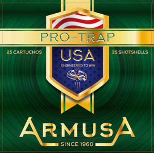 ARMUSA PRO-TRAP USA (7/8 OZ. - 24 GRAMS) #7.5 (1 CASE OF 250 SHELLS) FROM $105 + FREE SHIPPING ARMUSA PRO-TRAP USA (7/8 OZ. - 24 GRAMS) #7.5 (1 CASE OF 250 SHELLS) FROM $105 + FREE SHIPPING