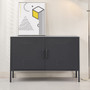 ArtissIn Buffet Sideboard Metal Cabinet - BASE Charcoal