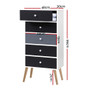 Artiss Chest of Drawers Dresser Table Tallboy Storage Cabinet Furniture Bedroom