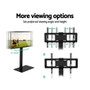 Artiss Floor TV Stand Brakcket Mount Swivel Height Adjustable 32 to 70 Inch(TV-MOUN-S08-BK)