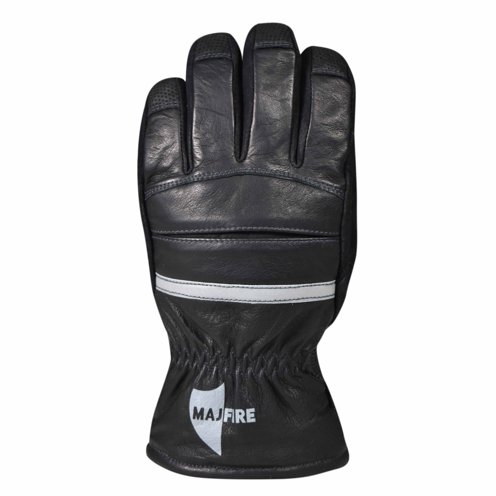 MFA72 Structural Firefighting Kangaroo Leather Gloves- Gauntlet 