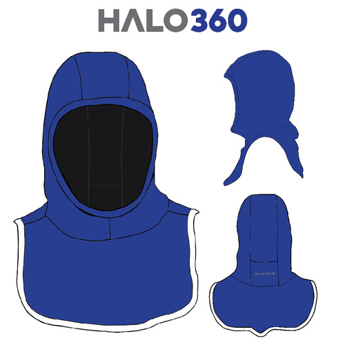 HALO NB ORANGE PARTICULATE HOOD