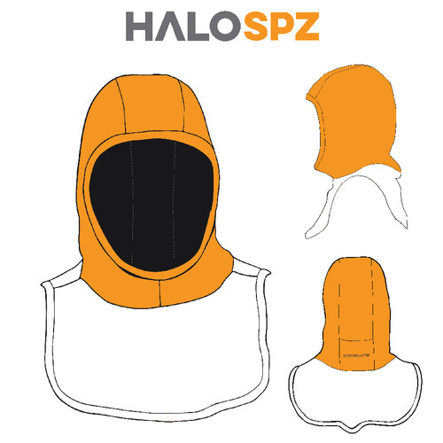 HALO NB ORANGE PARTICULATE HOOD