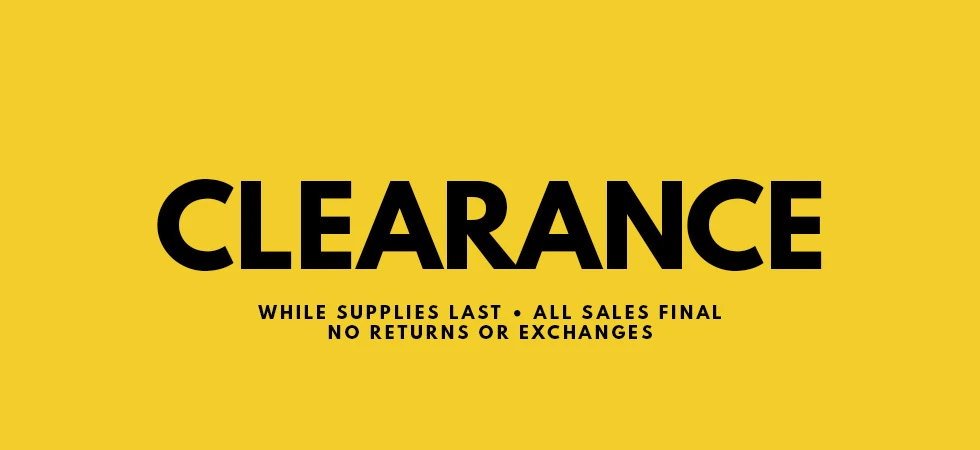 CLEARANCE