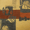 Multi Abstract Leaf Upholstery Fabric