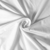 White 4 Way Stretch Polyester Lycra Fabric