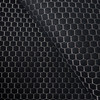 mini_honeycomb_whitestitch Faux Alcantara Suede - Quilted Fabric (Water Repellent)