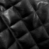 Black Quilted Clothing Vinyl