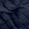 Navy Quilted Poly Cotton Fabric