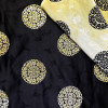 Black Chinese Circle Brocade