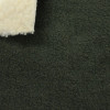 Olive Sherpa Fleece Bonded