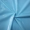 Light Blue Hi Shine PU Fabric