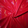 Red Hologram Hi Shine Fabric