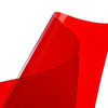 Red Clear PVC Coloured