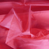 Red Organza Fabric Fire Retardant (None Durable Fire Retardant) 290cm wide