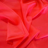 Red Voile Fabric Wide Width (290cm) (Inherent Fire Retardant)