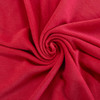 Dark Red Fleece Fabric