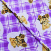 Purple 22 Teddy Bear Fleece Fabric