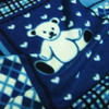 Navy 08 Teddy Bear Fleece Fabric
