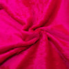 Magenta Short Pile Fur Fabric