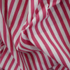 Pink Striped Polycotton Fabric – 1cm Stripe