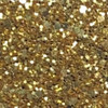 Gold Glitter Display Fabric - Solid