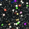 Black Multi 094 Glitter Display Fabric - Mixed