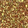Copper Gold Glitter Display Fabric - Mixed