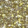 Gold  Silver Glitter Display Fabric - Mixed