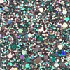 multi 113 Glitter Display Fabric - Mixed