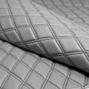 Grey Black Bentley Stitch - (Double Diamond Narrow)