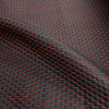 Red Bentley Stitch - Mini Honeycomb Fabric