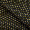 Yellow Bentley Stitch - Mini Honeycomb Fabric
