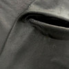 Black Linen Fabric Plain Dyed