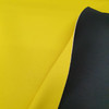 Yellow Black Two Colour Neoprene Fabric