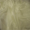 Ivory Polyester Crystal Organza