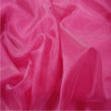 Cerise Polyester Crystal Organza