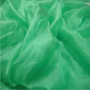 Emerald Polyester Crystal Organza