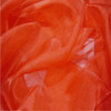 Red Polyester Crystal Organza