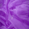 Purple Polyester Crystal Organza
