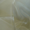 Off White Organdy Nylon Fabric (412)