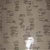 Chocolate (154) PVC Table Covering wth Menu Design