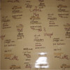 Spice (110) PVC Table Covering wth Menu Design