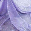Lilac Hologram All Over Sequin Fabric